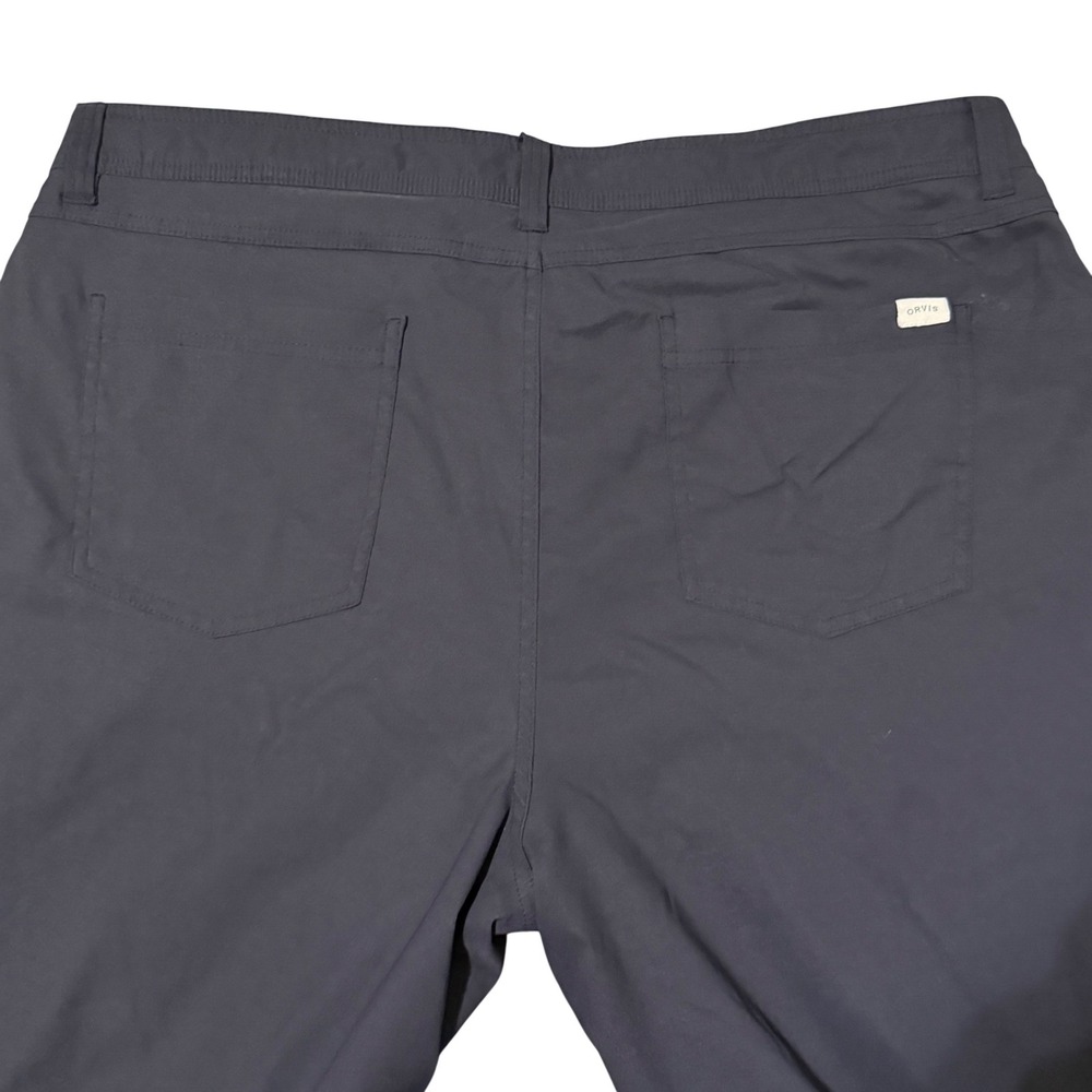 Orvis Classic Collection Mens Performance Outdoor‎ Hiking Pants Navy Blue 40x32 - Picture 9 of 10